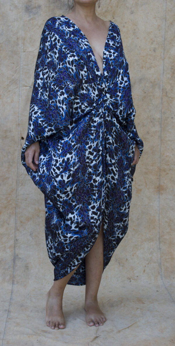 Vestido Cocoon | Estampado Animal