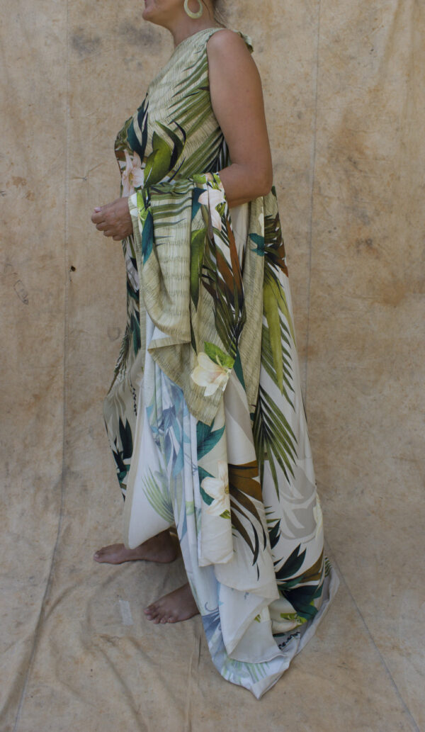 Vestido Largo Asimétrico - Imagen 2